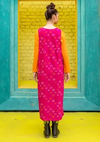 Jerseykleid „Sparkle“ aus Bio-Baumwolle - cerise