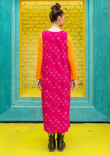 Jerseykleid „Sparkle“ aus Bio-Baumwolle - cerise