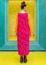 Jerseykleid „Sparkle“ aus Bio-Baumwolle (cerise S)
