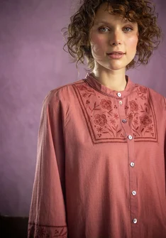 Bluse „Love“ aus Bio-Baumwolle - terrazzorosa