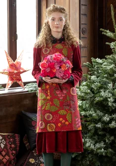“Fruits” organic cotton apron - tomato