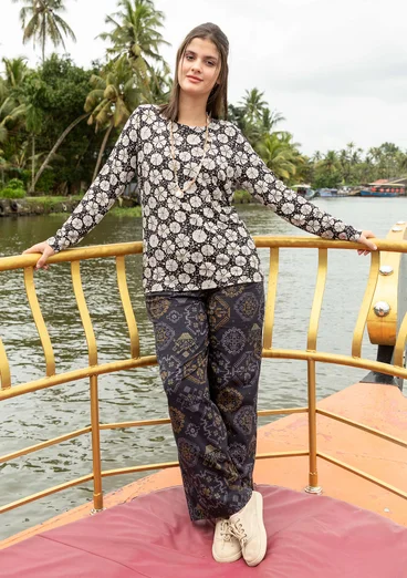 Top "Cress" en lyocell/élasthanne - noir