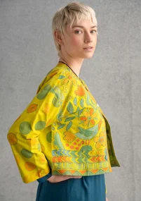 �“Calcutta” organic cotton jacket - dijon