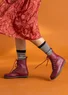 Nappa boots (purple red 36)