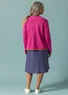 Vest van biologisch/gerecycled katoen (hibiscus M)