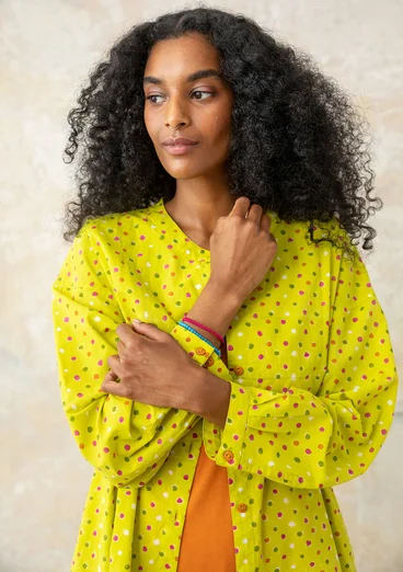“Ella” woven shirt in organic cotton -