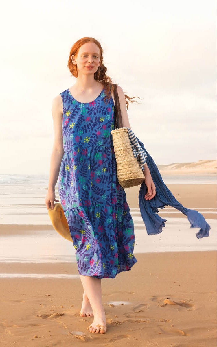 Strandkleid „Waterlily“ aus Öko-Baumwolle