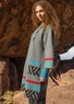 Strickmantel „Horizon“ aus gefilzter Bio-Wolle (grafit S)