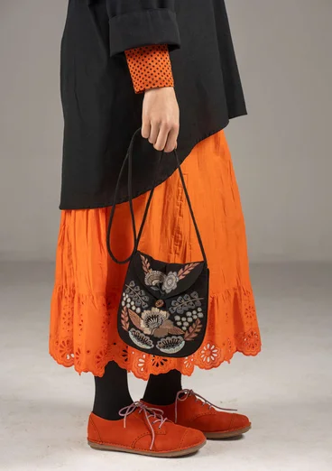 Woven organic cotton underskirt - rosehip