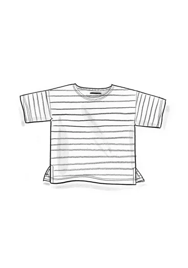 “Elise” organic cotton/modal top - dark earth