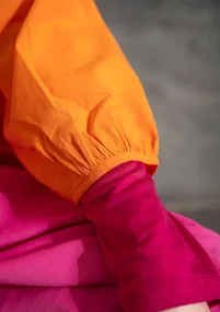 Blouse d’artiste en coton biologique/modal - nectar