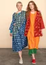 Kleid „Clay“ aus Bio-Baumwollgewebe (indigo M)