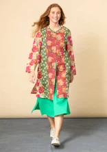 Chemise "Gulab" en coton biologique tissé - figue