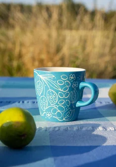 Tasse „Botanic“ aus Keramik - bach