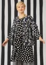 “Uuve” organic cotton blouse (black XXL)