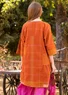 Kleid „Fields“ aus Baumwollgewebe (gebranntes orange XL)