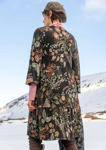 Jerseykjole "Yura" i økologisk lyocell/elastan - sort