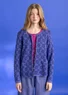 Gilet « Freja » en coton biologique/recyclé (bleu ciel XS)