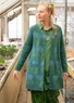 “Mårbacka” cardigan in organic/recycled cotton (bottle green XL)