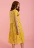 Kleid „Floria“ aus Bio-Baumwollgewebe (goldregen S)