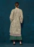 Robe ”Décor” en coton biologique/lin (naturel foncé M)