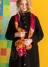 Manteau "Web" en laine/polyester recyclés  (noir S)