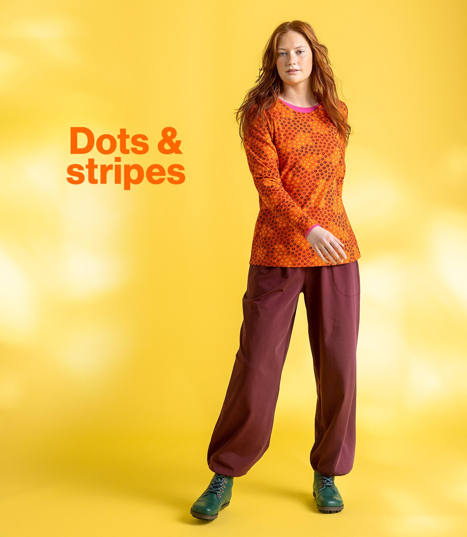 Delightful dots and playful stripes