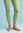 Gestreifte Leggings aus Recyclingpolyamid - erbsengrün-helllavendel