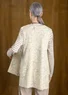 “Lush” knitted wool waistcoat (ecru M)
