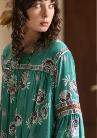 Bluse „Maya“ aus Viskose - wermutkraut