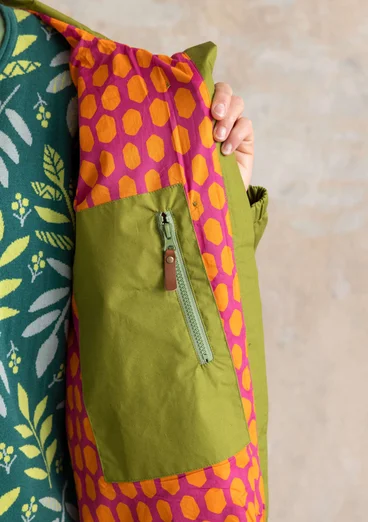Parka „Vendela“ aus Bio-Baumwollgewebe - grünpfeffer