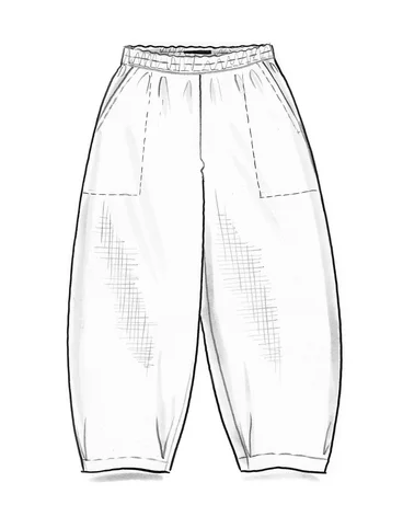 Woven linen trousers - masala