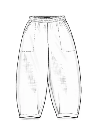 Woven linen pants - masala