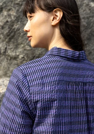 Kangaspaita "Wavy” ekopuuvillaa - taivaansininen