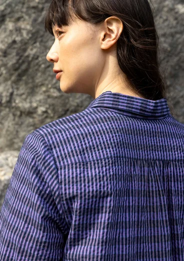 Kangaspaita "Wavy” ekopuuvillaa - taivaansininen