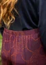 Pantalon "Harriet" en jersey de lyocell/élasthanne (aubergine XS)