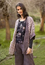 Kimono tissé ”Willow” en coton biologique - kashish