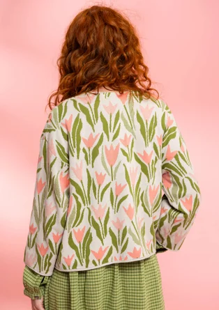 Gilet "Tulip" en coton biologique/recyclé - naturel