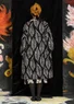 Robe ”Décor” en coton biologique/lin (noir M)