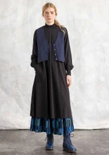Jerseykleid aus Bio-Baumwolle - schwarz