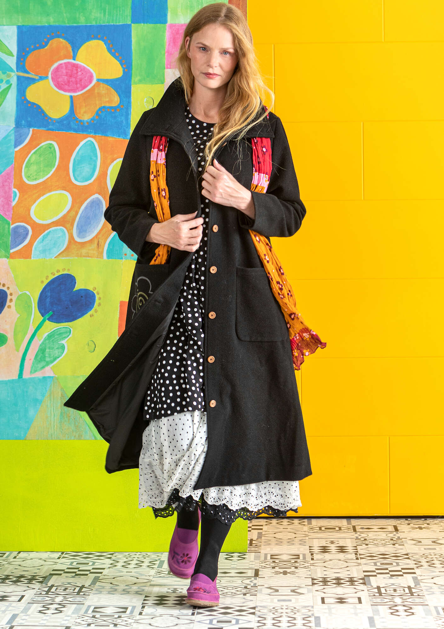 Gudrun Sj\u00f6den Sweter z okr\u0105g\u0142ym dekoltem czarny W stylu casual Moda Swetry Swetry z okrągłym dekoltem Gudrun Sjöden 