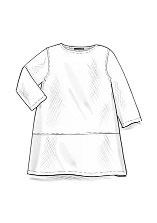 Tunika „Vendela“ aus Bio-Baumwollgewebe - alpenveilchen