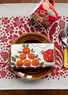 Torchon "Fruits" en coton biologique (tomate Taille unique)