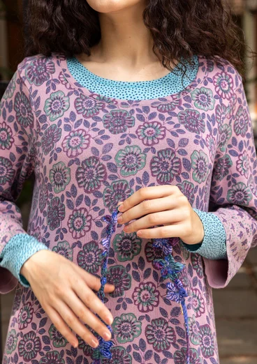 Gebreide tuniek "Heera" van biologisch katoen - sering