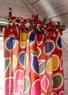 “Sol” short-length, organic cotton curtain (amaryllis One Size)