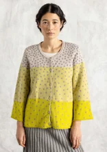 Vest "Siv" van gerecycled/biologisch katoen - limegroen