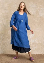 Woven linen dress - lupin