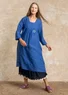 Woven linen dress (lupin L)