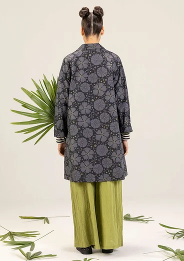 Kåpe «Cress» i økologisk bomull - svart