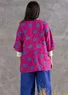 Tunika „Loella“ aus Leinengewebe (cochenille S)